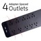 Ge Outlet Strip, Surge, USB, 4 ft., Black 37746 - alternate 3